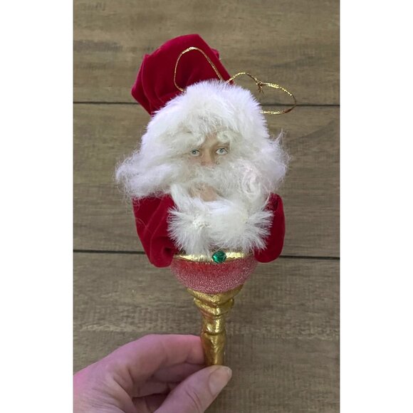 Vintage Santa Claus Christmas Tree Ornament - Picture 2 of 4